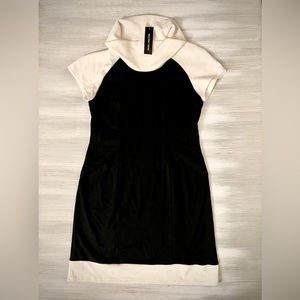 Spense Black and White Dress Size 10